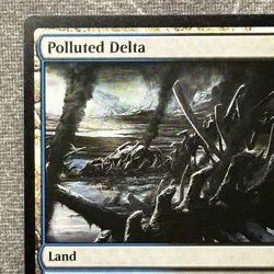 MTG Polluted Delta - Khans of Tarkir (KTK) #239 Non-Foil MP Magic Card - Image 2