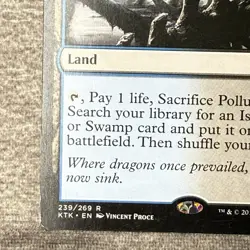 MTG Polluted Delta - Khans of Tarkir (KTK) #239 Non-Foil MP Magic Card - Image 5
