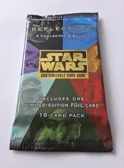 SEALED Star Wars CCG Reflections 1 Booster Pack UNOPENED Trading Cards Decipher - Image 4