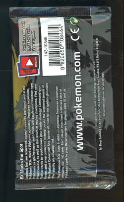 Pokemon TCG Black and White Legendary Treasures Booster Pack Sealed Mewtwo Art - Image 2