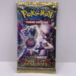 Factory sealed Pokemon TCG Black and White, Next Destinies Booster Pack - Image 1