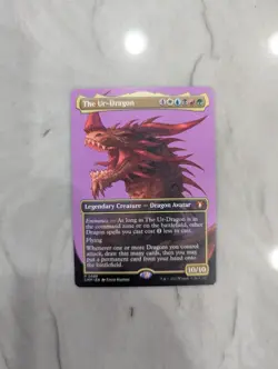 Commander Masters the Ur-Dragon Borderless Card Regular NM - Image 1