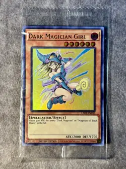 DARK MAGICIAN GIRL Lart-EN035 Lost Art Promo Ultra Rare Sealed YuGiOh! TCG - Image 1