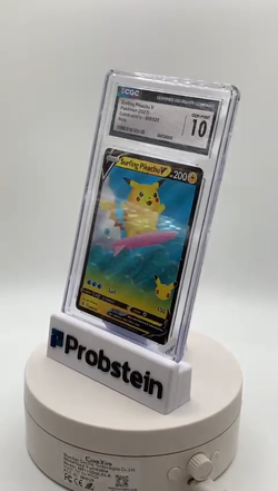 2021 Pokemon Celebrations #008/025 Surfing Pikachu V Holo CGC 10 GEM MINT - Image 2