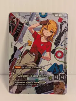 Cagalli Yula Athha R+ Newtype Rising GD01-096 2025 Gundam Card Game - Image 1