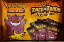 Nintendo Pokemon TCG BOOster Trick Or Trade Trading Card Game - 120 Cards - Image 1