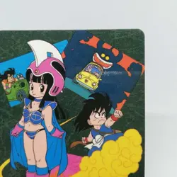 93 Meeting with Chichi Doragon Ball Z Card Visual Adventure AKIRA TORIYAMA JUMP - Image 3