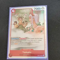 Bandai One Piece Card Game Yamato EB02 Character Cards EB02-006 EB02-008 - Image 1