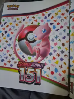 (2)Pokemon Scarlet and Violet 151 Binder Empty Card Slot (2 Total) (New) - Image 2