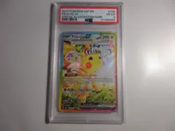 PSA 4 Pikachu EX Special Illustration Rare Surging Sparks Pokemon Card - Image 1