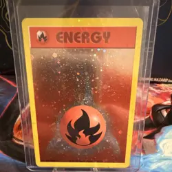 Pokemon TCG Fire Energy League & Championship Cards Holo Promo 2000 EN - Image 1