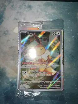 Eevee Prismatic Evolutions Scarlet & Violet Promo Card 173 sealed - Image 1