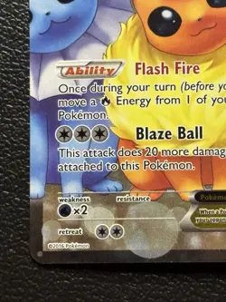 Flareon EX RC28/RC32 Generations, Radiant Collection 2016 Holo Pokemon Card MP - Image 4