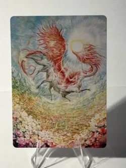 Eirdu, Carrier of Dawn 30/54 MTG Lorwyn Eclipsed Art Series Card NM/M - Image 1