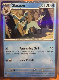 Glaceon - 171 (Cosmos Holo) 171 Sv: Scarlet & Violet Promo Cards Holo - Image 1