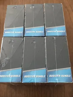 Lot of (6) Pokemon Scarlet & Violet Black Bolt Booster Bundle Boxes Sealed - Image 2