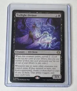 Twilight Diviner #122 Lorwyn Eclipsed Rare Creature MTG NM/M - Image 1