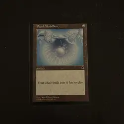 Magic The Gathering Tempest Pearl Medallion #300 Lightly played - Image 1
