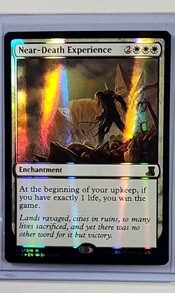 2016 MTG Magic the Gathering From the Vault Lore Foil #10 Near-Death Experience - Image 1