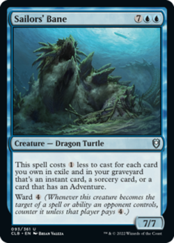 Sailors' Bane, Commander Legends: Battle for Baldur's Gate, Near Mint x 1 MTG - Image 1