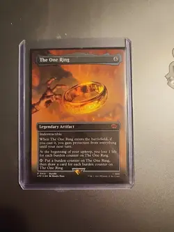 The One Ring Borderless LTR Promo NM Foil - Image 1