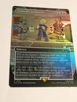 Council's Judgment -FOIL - Secret Lair Drop - Fallout - MTG - - Image 2