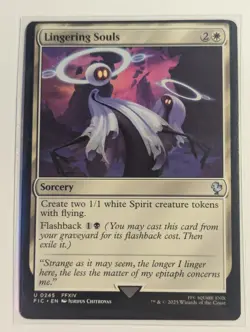 Lingering Souls Commander: Final Fantasy Misprint Miscut Combine Shipping - Image 1