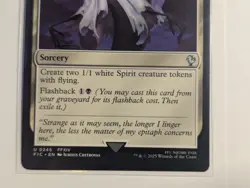 Lingering Souls Commander: Final Fantasy Misprint Miscut Combine Shipping - Image 3