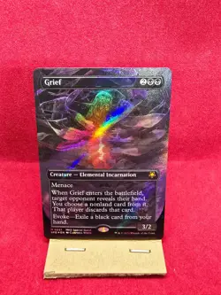 Grief TEXTURED FOIL (Borderless) MTG Special Guests - Near Mint - Image 1