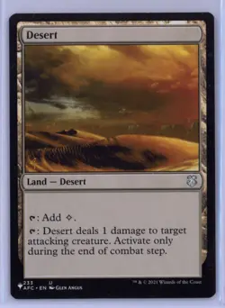 MtG The List Desert Non - Foil - Image 1