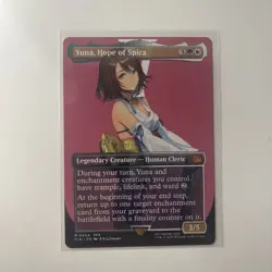 Yuna, Hope of Spira (Borderless) - NM Non Foil - Final Fantasy - MTG English - Image 1