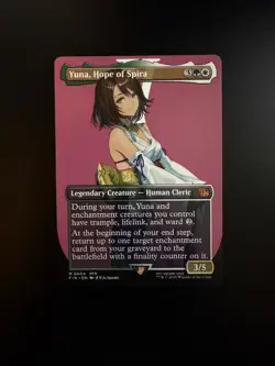 MTG Final Fantasy English Yuna, Hope of Spira Borderless 0404 Non-Foil - Image 1