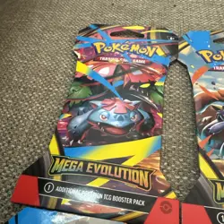 (LOT OF 4) Pokemon TCG Mega Evolution Each Art Set Sleeved Booster Packs NEW! - Image 2