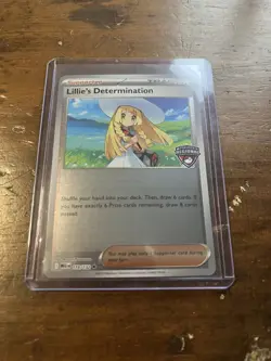 Pokemon TCG Lillie's Determination 119/132 Regional Championship Stamp Promo - Image 1
