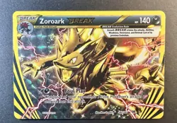 ❤‍🔥 Zoroark BREAK 92/162 Pokemon TCG XY: BREAKthrough DMG Pokemon ✨ - Image 1