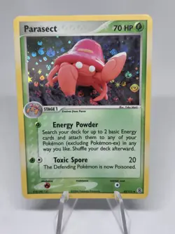 Pokemon TCG Parasect EX FireRed & LeafGreen 43/112 Reverse Holo! WOTC Vintage - Image 1