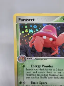 Pokemon TCG Parasect EX FireRed & LeafGreen 43/112 Reverse Holo! WOTC Vintage - Image 2