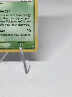 Pokemon TCG Parasect EX FireRed & LeafGreen 43/112 Reverse Holo! WOTC Vintage - Image 5