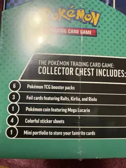 Pokemon TCG Mega Evolution Collector's Chest Fall 2025 New Sealed - Image 2