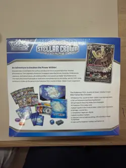 Pokemon TCG Scarlet & Violet SV: Stellar Crown Elite Trainer Box ETB NEW/SEALED - Image 2