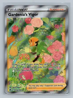2023 Pokemon Crown Zenith Gardenia's Vigor Galarian Galaxy #GG66/GG70 Trainer - Image 1