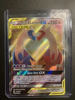 Only 500$LatiasLatios Tag Team GX 170/181 Team Up Pokemon Alternate Alt Full art - Image 1