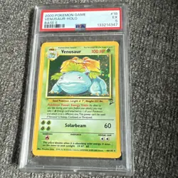 Pokemon 2000 Game Venusaur Holo Base II Psa Grade 5 - Image 1