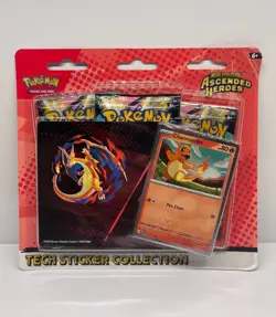 *Lot of 2* Pokemon Mega Evolution Ascended Heroes Tech Sticker Collection - Image 2