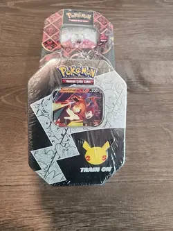 Pokemon Charizard (2 )- 4 Pack Tins Celebrations & Paldean Fates - New - Sealed - Image 2