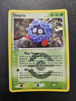 Pokemon FireRed LeafGreen Tangela Reverse Holo Rare 30/112 NEAR MINT - Image 1