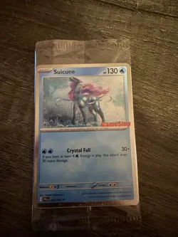 Suicune - 026/094 - Phantasmal Flames Sealed GAMESTOP Promo - Pokemon - Image 1