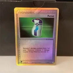 Pokemon Potion 91/109 EX Ruby & Sapphire 2003 Reverse Holo TCG low price - Image 1