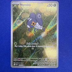 Nymble 96/94 Phantasmal Flames Illustration Rare Pokemon TCG NM Free Shipping - Image 1