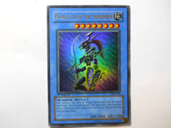 Black Luster Soldier 1st Edition Yu-Gi-Oh Card SYE-024 Ultra Rare Played LP - Image 1